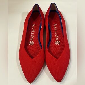 Rothy's pointy toe flats